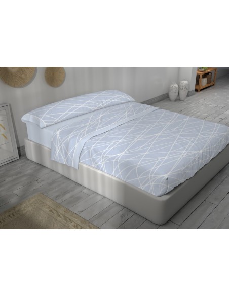 Juego Sábanas Moon Azul | Best Home Stores