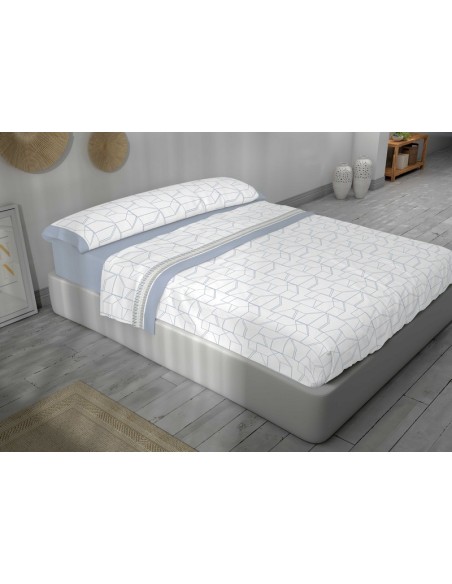 Juego Sábanas Glen Gris | Best Home Stores