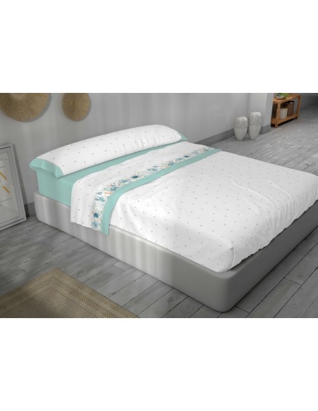 Juego Sábanas Tula Turquesa | Best Home Stores