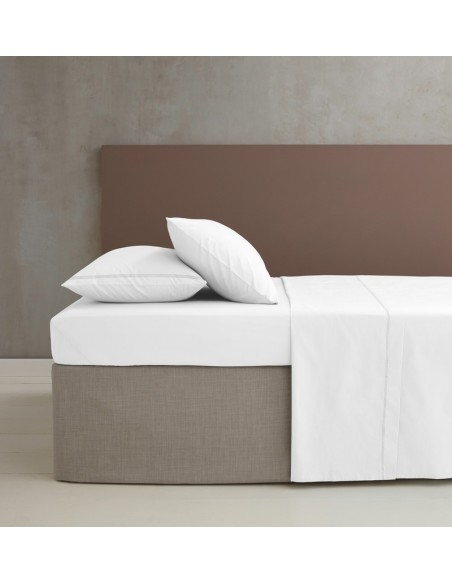 Juego Sábanas 100% Alg Granada Blanco | Best Home Stores