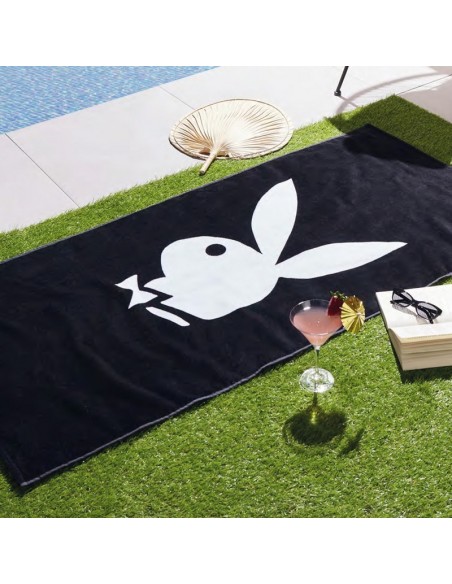 Serviette de Plage Unie PlayBoy | Best Home Stores
