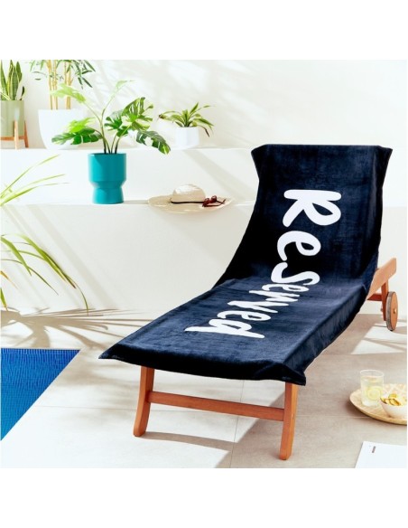 Serviette de Plage en Velours avec Rabat | Best Home Stores