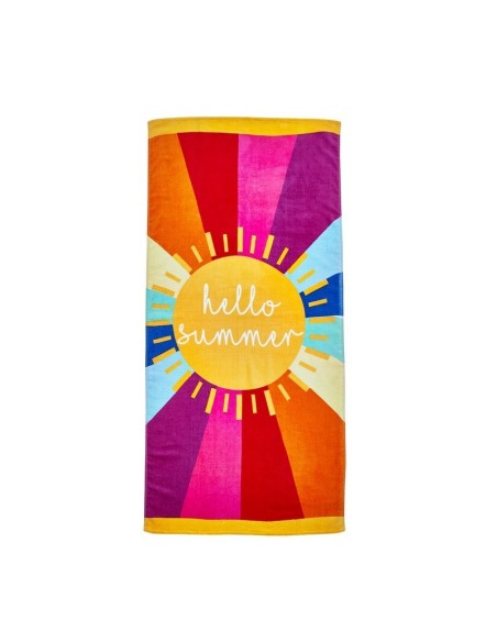 Velvet Printed Beach Towel | Best Home Stores