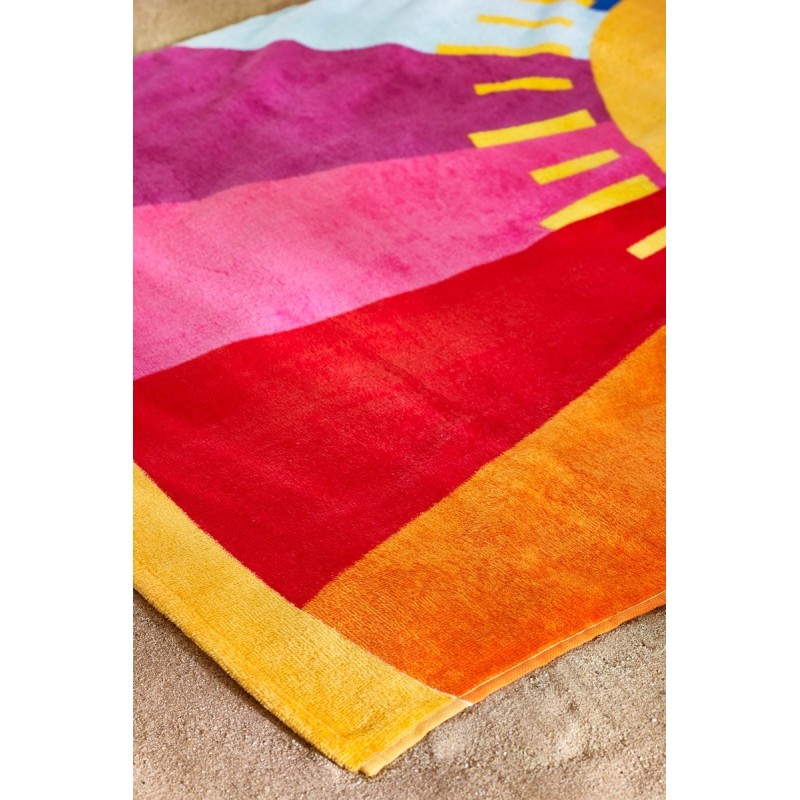 Velvet Printed Beach Towel | Best Home Stores