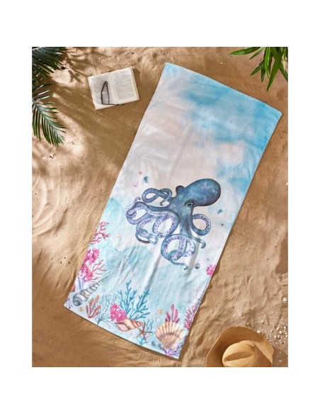 Velvet Printed Beach Towel | Best Home Stores