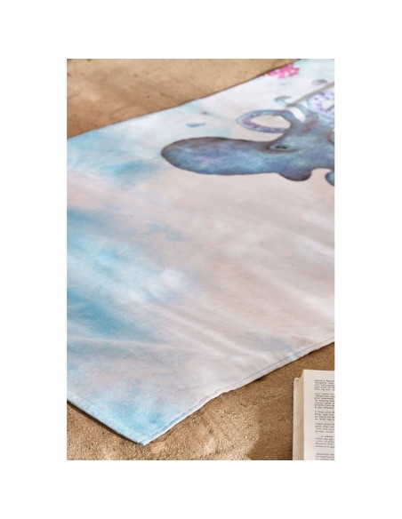 Velvet Printed Beach Towel | Best Home Stores