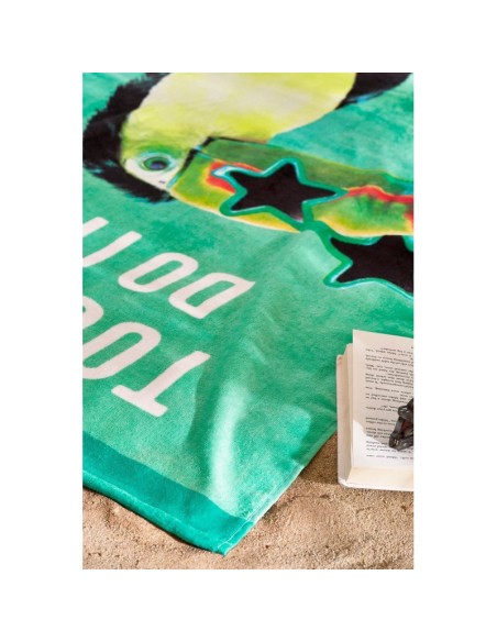 Velvet Printed Beach Towel | Best Home Stores