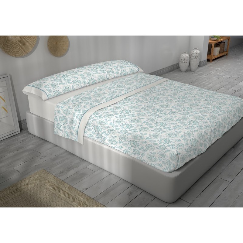 Juego Lenzuola Jacobean Menta | Best Home Stores