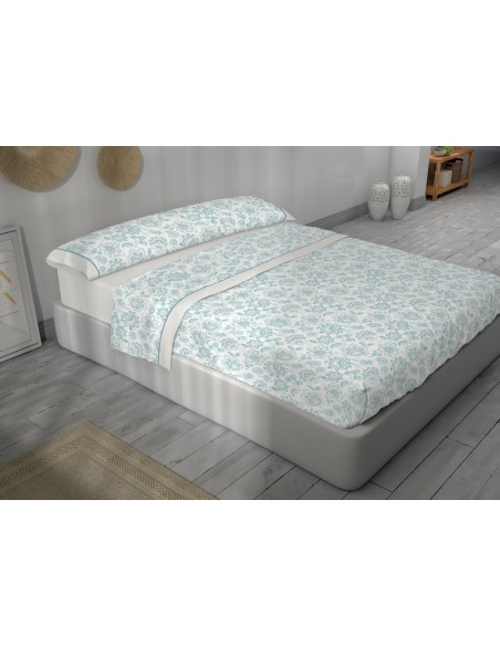 Juego Lenzuola Jacobean Menta | Best Home Stores