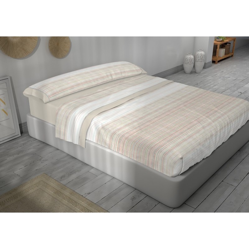 Juego Sábanas Stark Beige | Best Home Stores