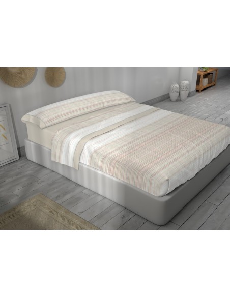 Stark Beige Bettlaken-Set | Best Home Stores