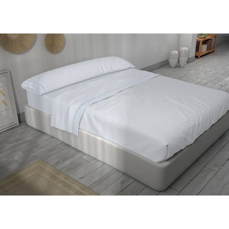 Albia Blue Bed Sheet Set | Best Home Stores