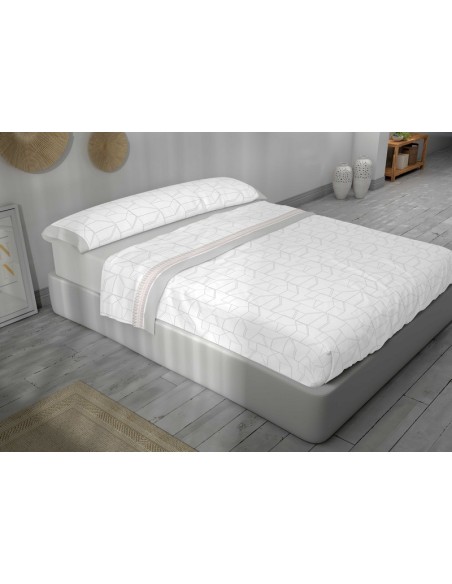 Grijze Glen Lakenenset | Best Home Stores