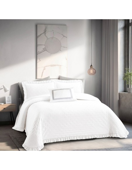 Colcha Bouti Toja Blanco | Best Home Stores