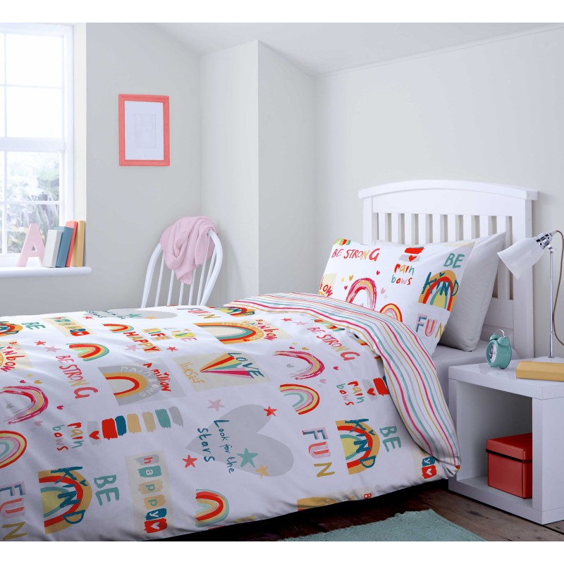 Cath. Lansfield Duvet Cover - Rainbow | Best Home Stores