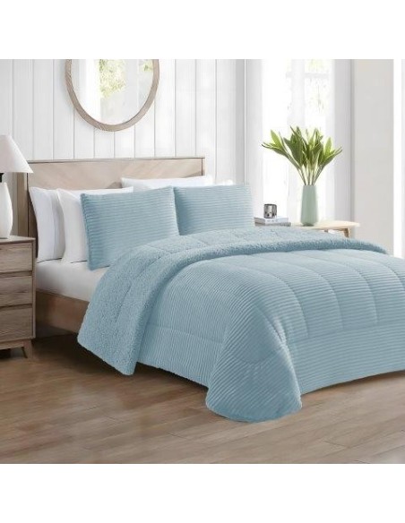 Sherpa-deken | Blauw