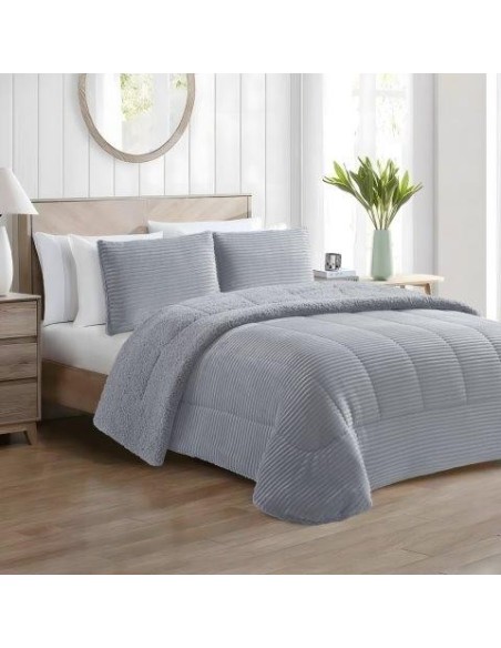 Sherpa-Bettdecke | Blau