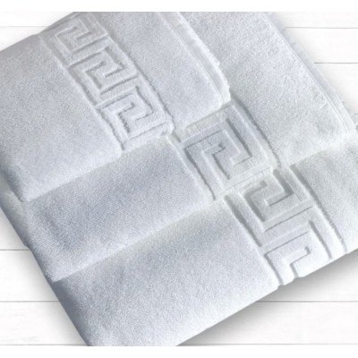 Asciugamano Doppio Filo con Greca Romana