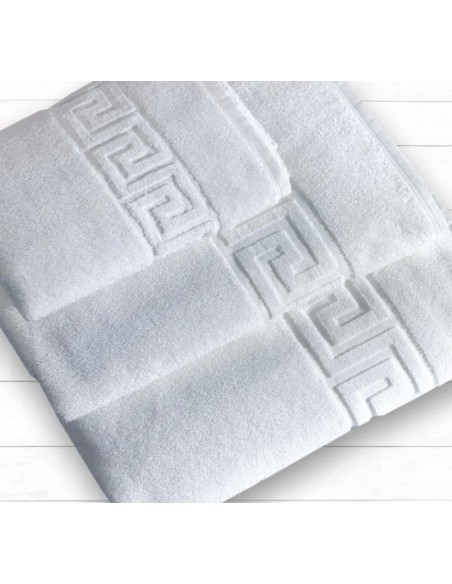 Serviette Double Fil avec Grecque Romaine | Best Home