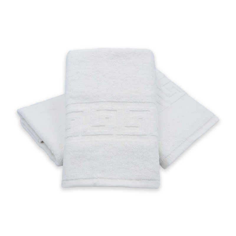 Serviette Double Fil avec Grecque Romaine | Best Home