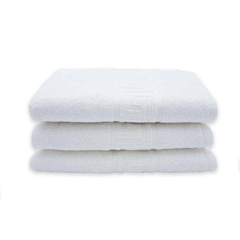 Serviette Double Fil avec Grecque Romaine | Best Home