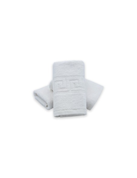 Asciugamano Doppio Filo con Greca Romana