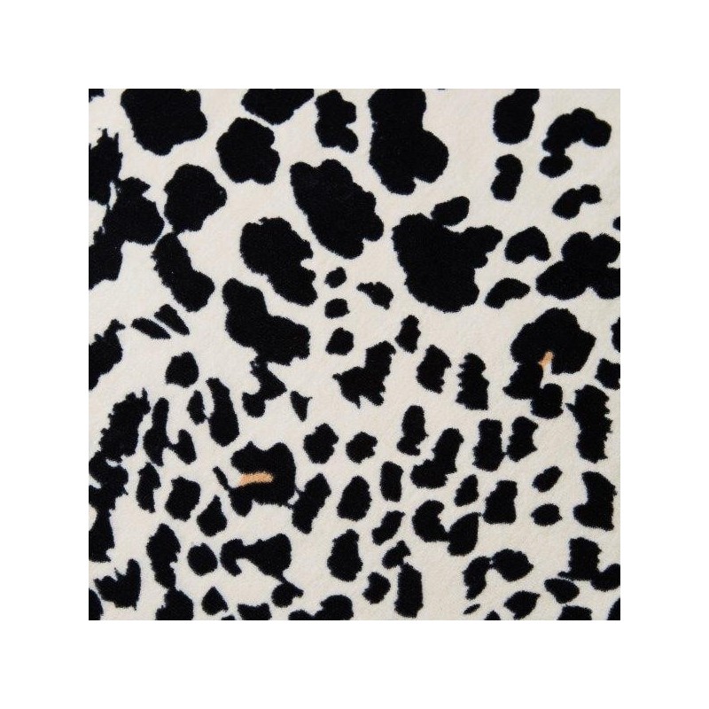 Leopardtercipelo de praia de toalha com aba