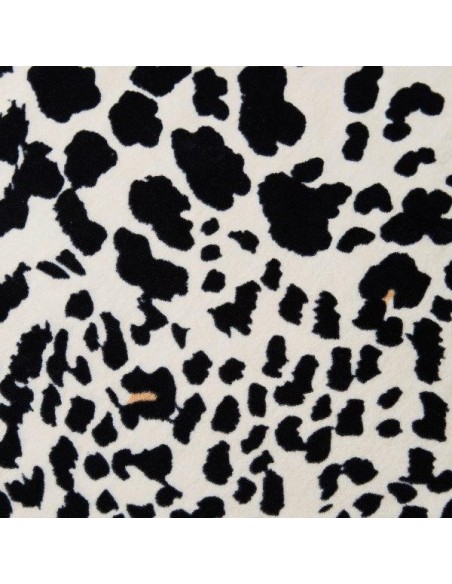 Leopardtercipelo de praia de toalha com aba