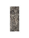 Leopardtercipelo de praia de toalha com aba