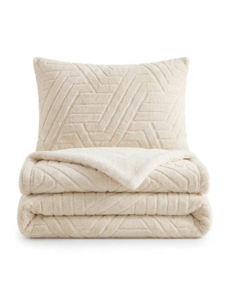 Comforter Sherpa - Geo