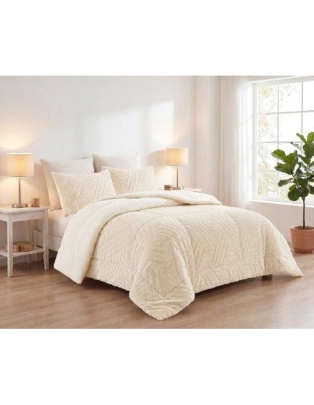 Comforter Sherpa - Geo