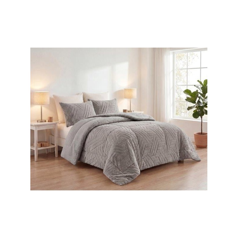 Comforter Sherpa - Geo