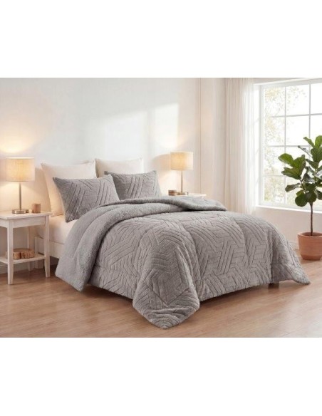 Comforter Sherpa - Geo