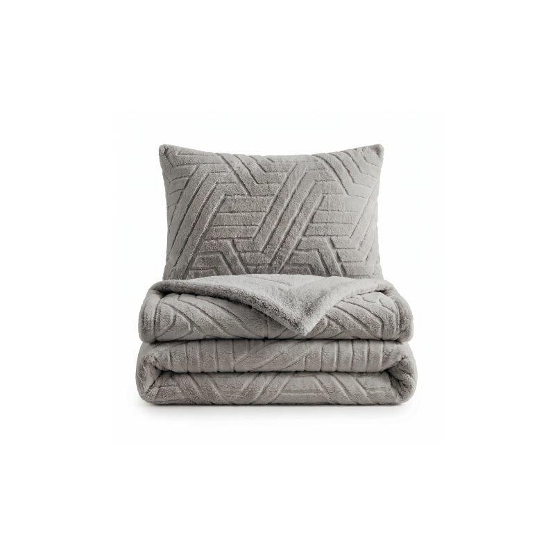 Comforter Sherpa - Geo