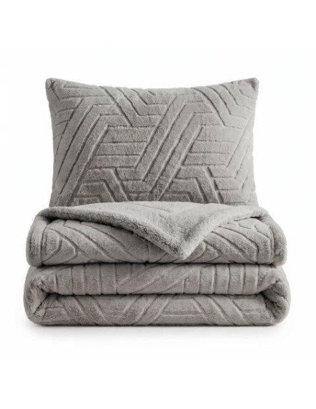 Comforter Sherpa - Geo