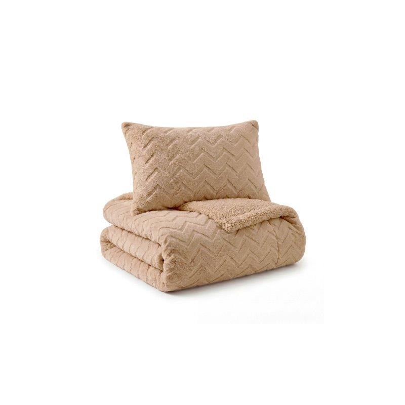 Comforter Sherpa - Zigzag