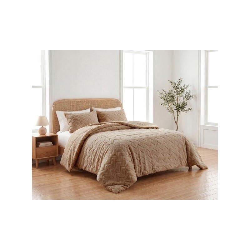 Comforter Sherpa - Zigzag