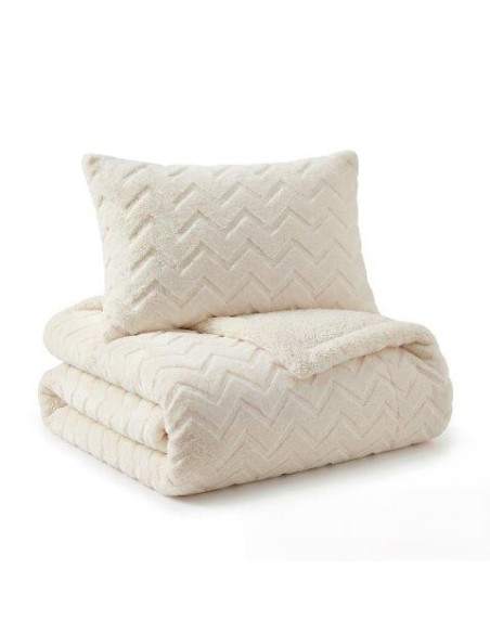 Comforter Sherpa - Zigzag